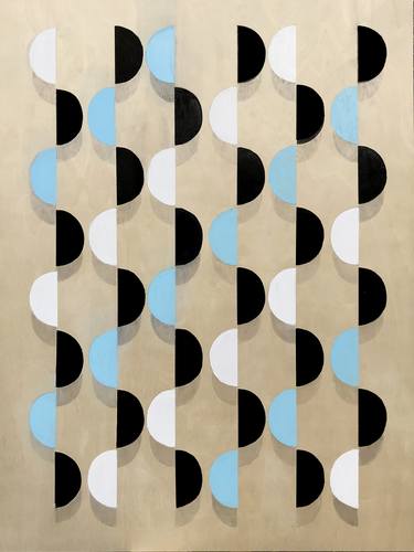 Original Geometric Paintings by karen clark