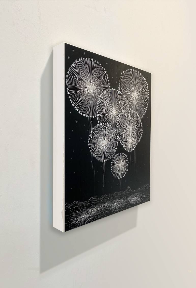 Original Street Art Abstract Painting by Karen Clark