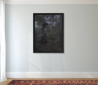 Original Abstract Geometric Paintings by karen clark