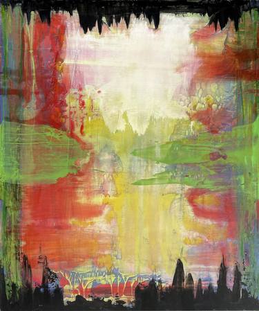 Original Abstract Expressionism Abstract Paintings by karen clark