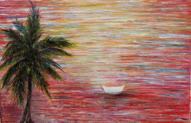 Print of Abstract Beach Paintings by ROH KELLY