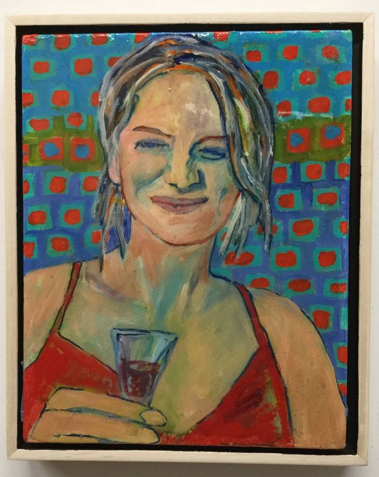 Original Expressionism Food & Drink Painting by Toby Tover