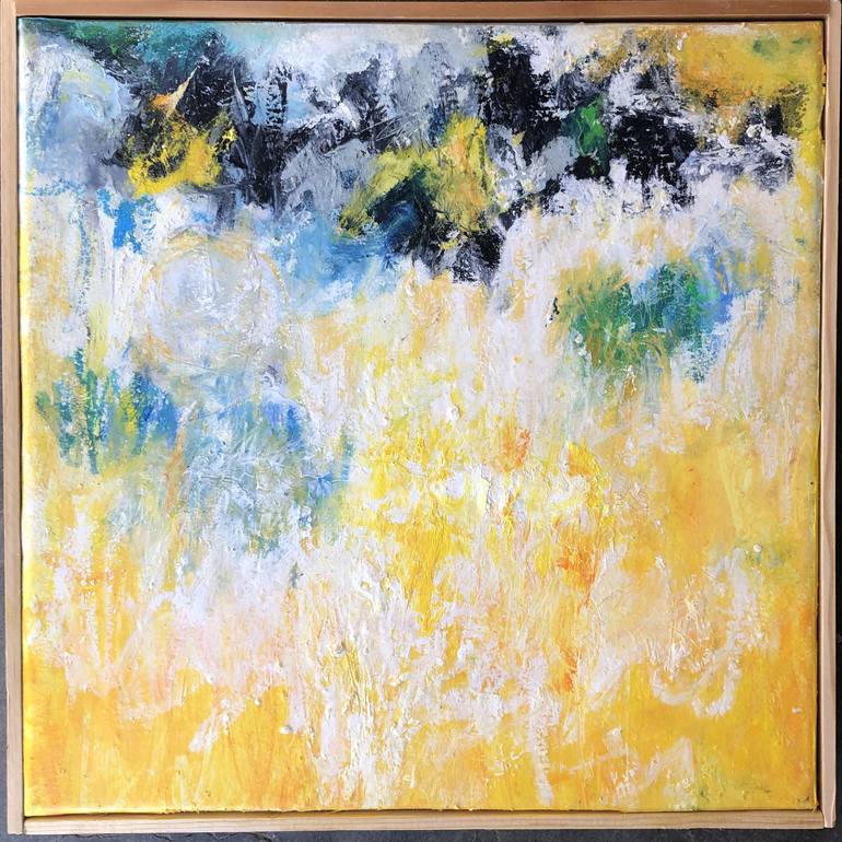 Original Abstract Expressionism Abstract Painting by Toby Tover