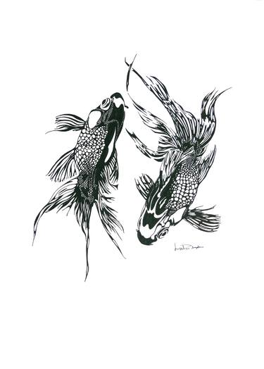 Print of Animal Drawings by Liz Baumgartner