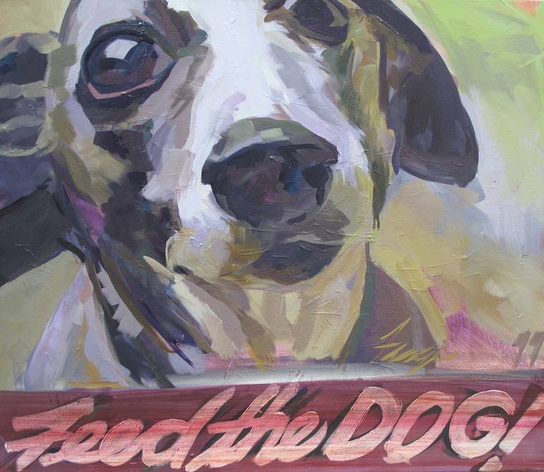 Dog finger hot sale painting