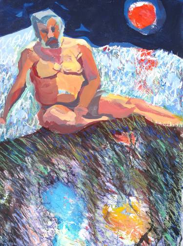 Original Expressionism Nude Paintings by Jay Finger