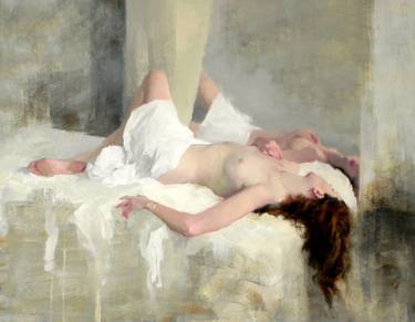 Original Figurative Nude Paintings by Michael Alford