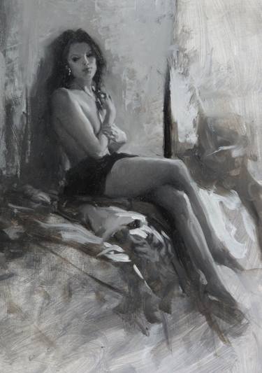 Original Nude Paintings by Michael Alford