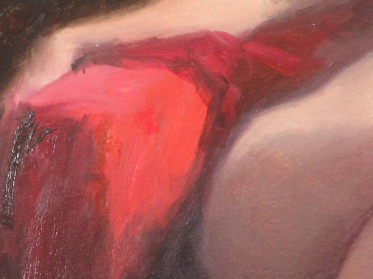 Original Figurative Nude Painting by Michael Alford