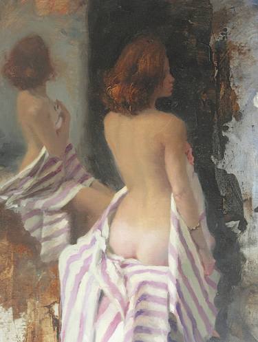 Original Figurative Nude Paintings by Michael Alford