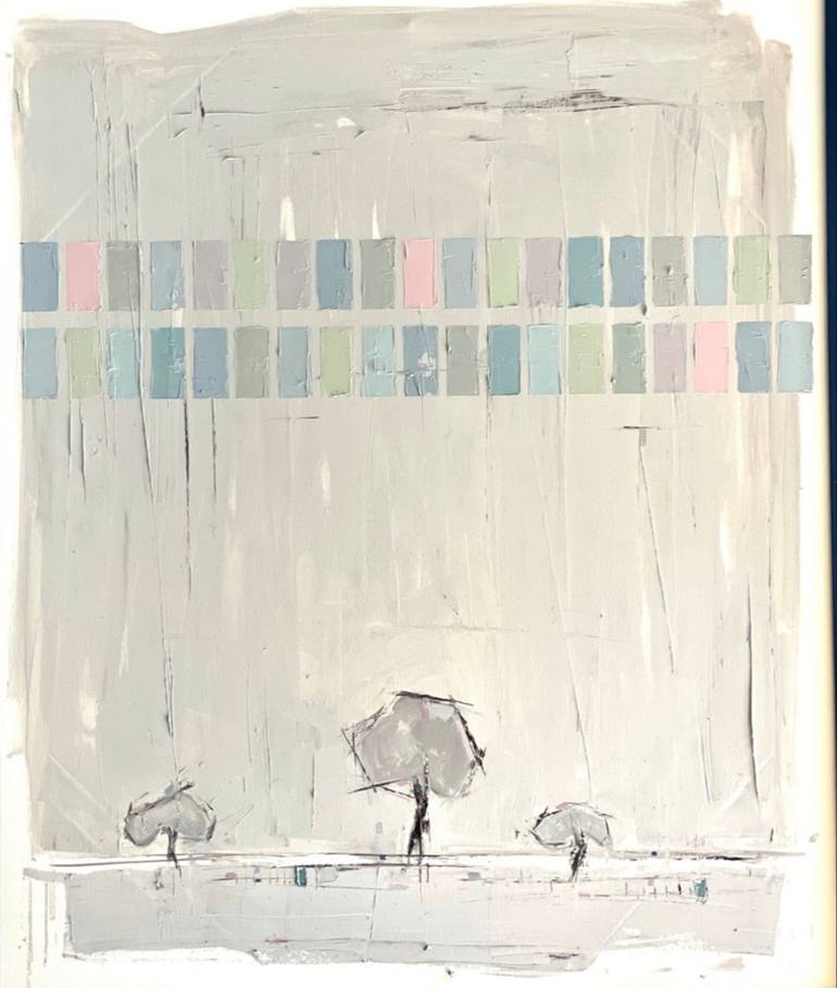 All Whites Painting by Enver Hoxhaj Saatchi Art