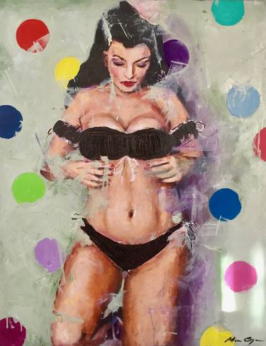 Print of Nude Paintings by Miruna Cojanu