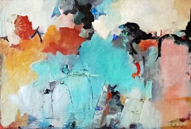 Original Abstract Paintings by Bela Fidel