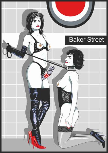 Baker Street, (A study in erotic lesbian latex domination fetish) thumb