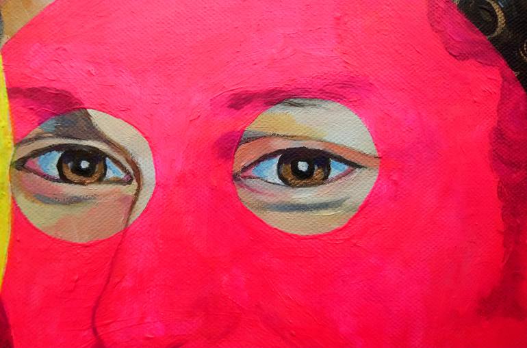 Original Conceptual People Painting by GrażYna Wikierska