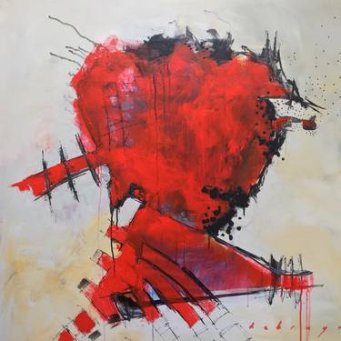 Original Abstract Expressionism Abstract Paintings by Jaques de Bruyn