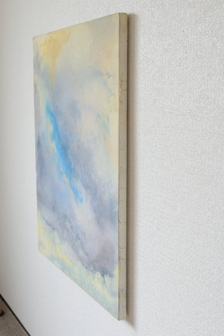 Original Abstract Landscape Painting by takako ishii