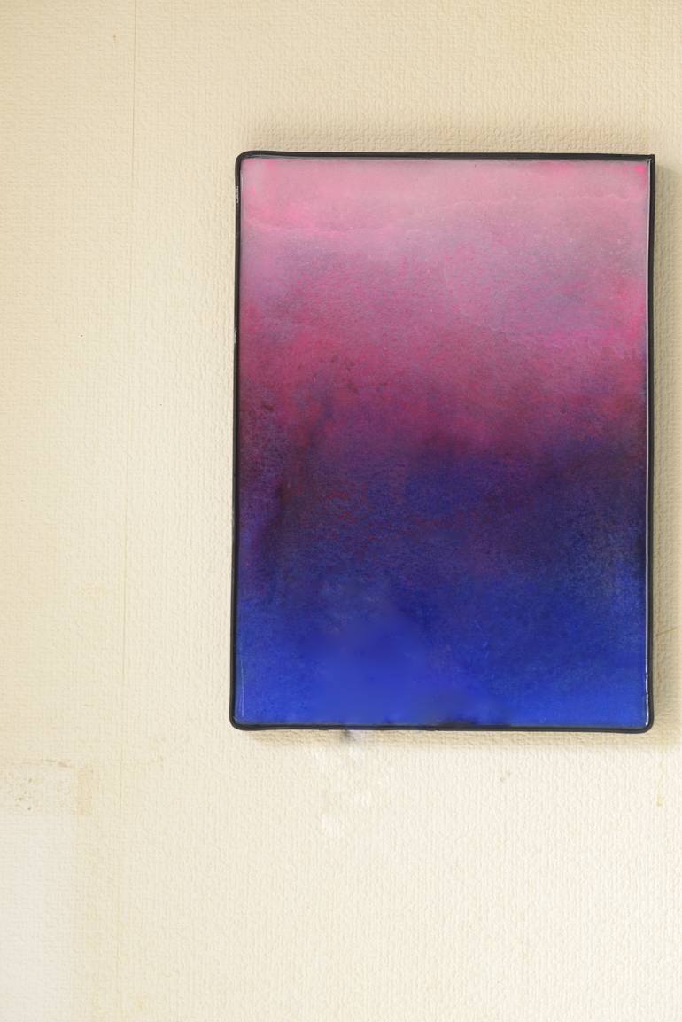 Original Documentary Abstract Painting by Takako Ishii