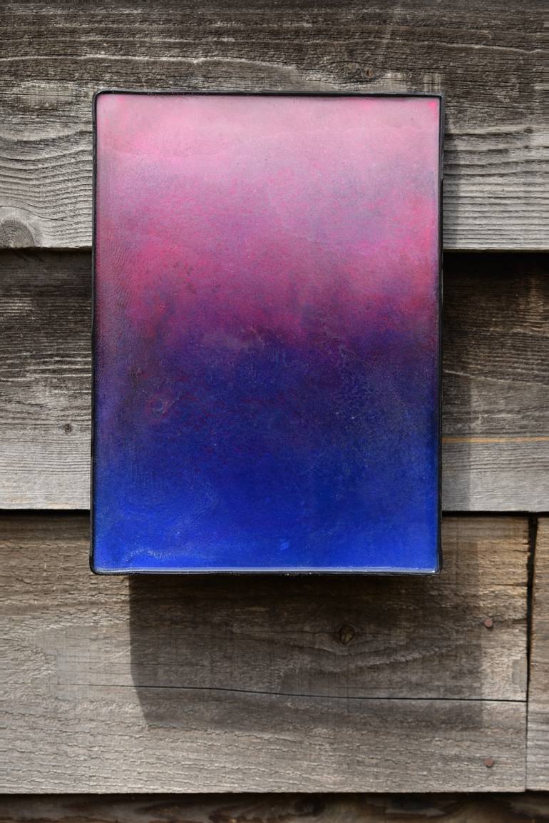 Original Documentary Abstract Painting by Takako Ishii