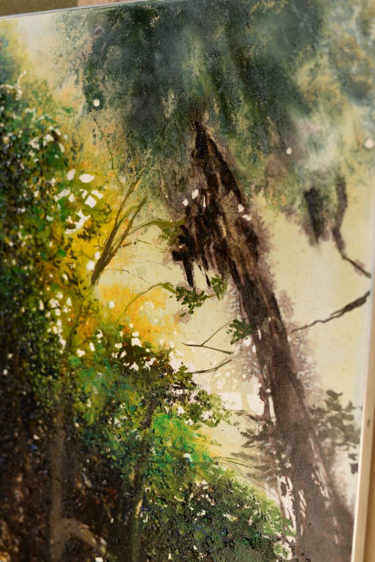 Original Documentary Garden Painting by Takako Ishii