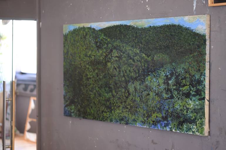 Original Landscape Painting by takako ishii