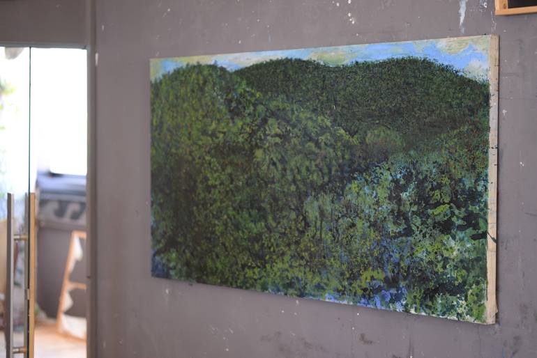Original Documentary Landscape Painting by Takako Ishii