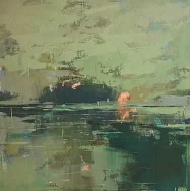 Original Abstract Expressionism Landscape Paintings by Anthony Vandertuin