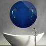 " Blues" in a minimal modern bathroom interior