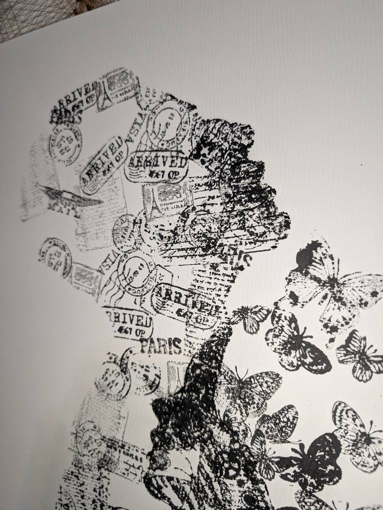 Original Conceptual Abstract Painting by Nicol Vacaru