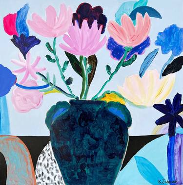 Original Floral Paintings by Kaitlin Johnson