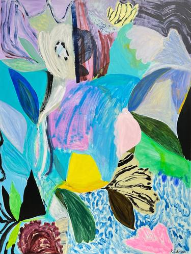 Original Abstract Paintings by Kaitlin Johnson