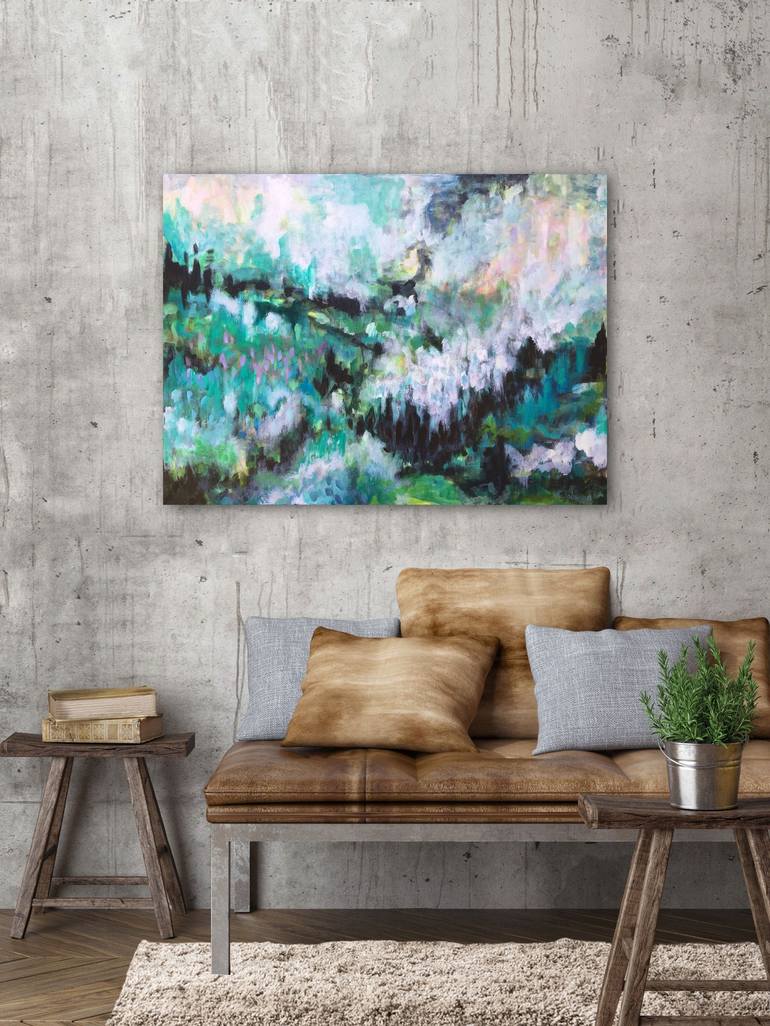 Original Abstract Painting by Kaitlin Johnson