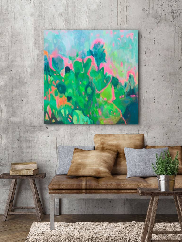 Original Fine Art Abstract Painting by Kaitlin Johnson