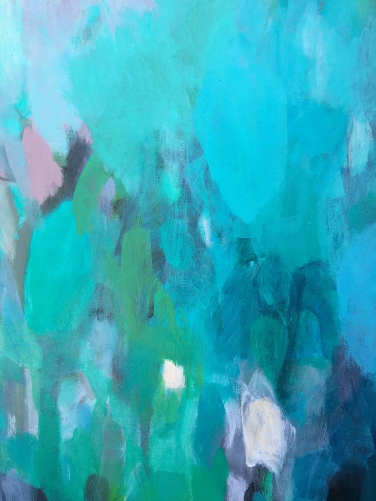 Original Abstract Expressionism Abstract Painting by Kaitlin Johnson