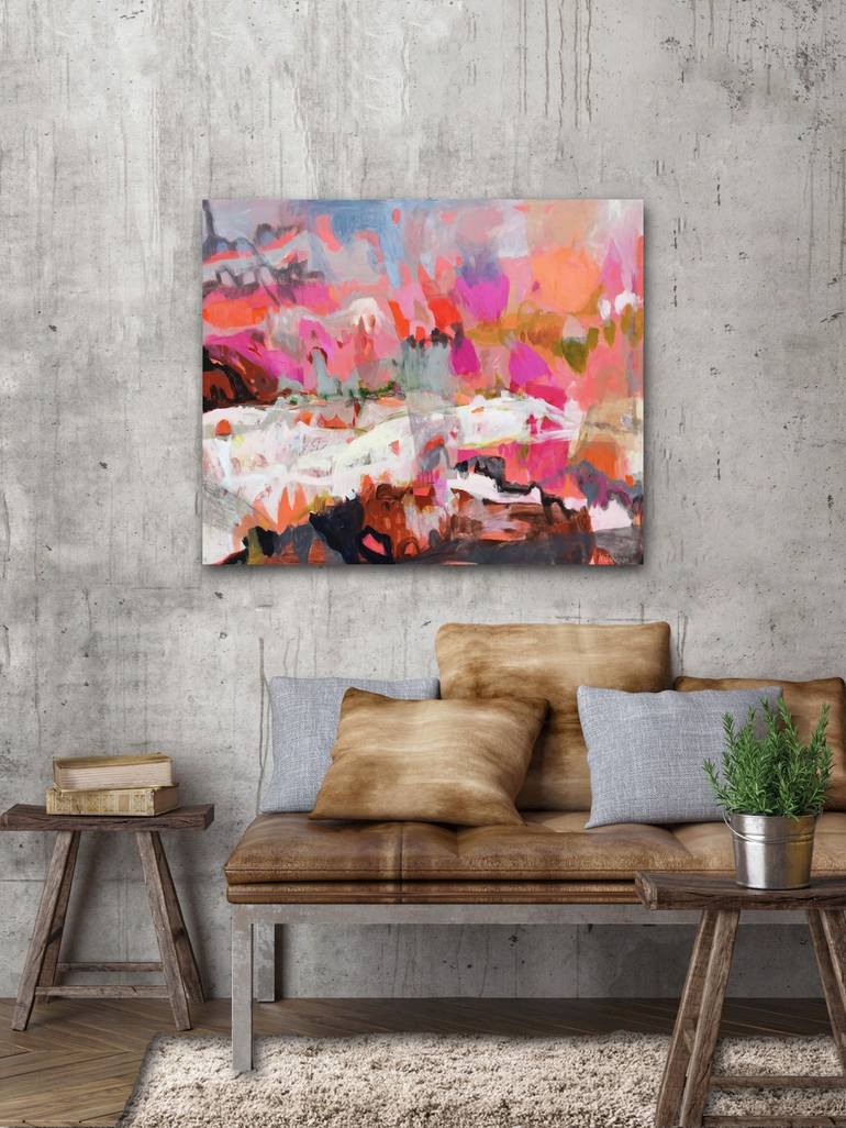 Original Impressionism Abstract Painting by Kaitlin Johnson