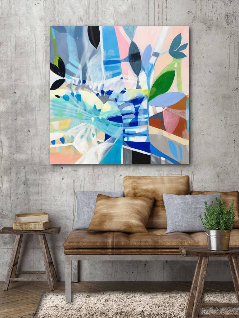 Original Fine Art Abstract Painting by Kaitlin Johnson