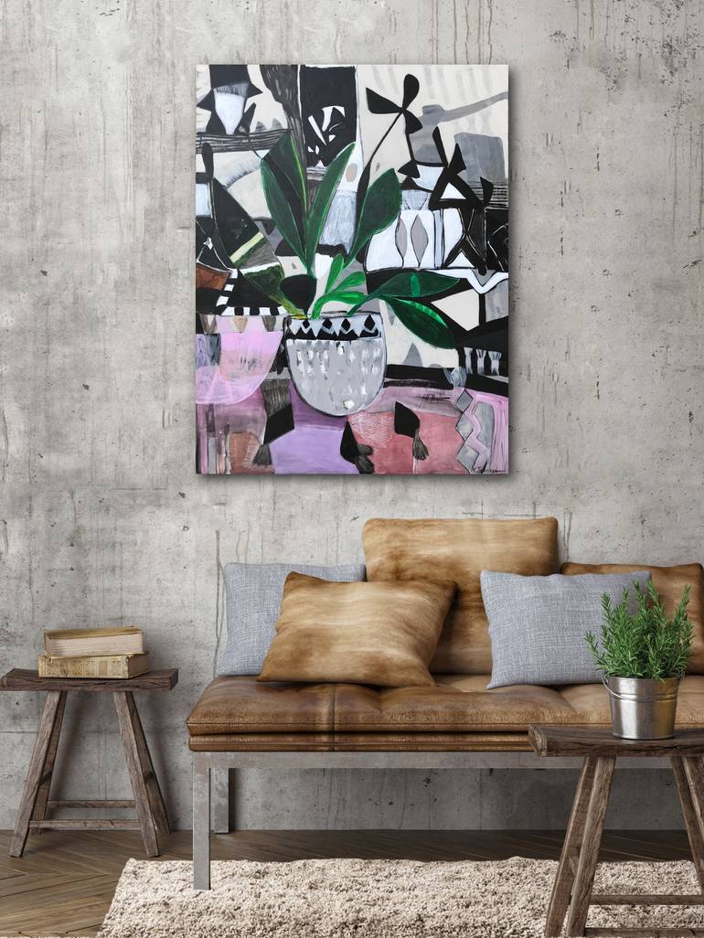 Original Fine Art Abstract Painting by Kaitlin Johnson