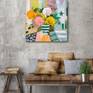 With fresh, bright colours this bouquet feels contemporary and happy.