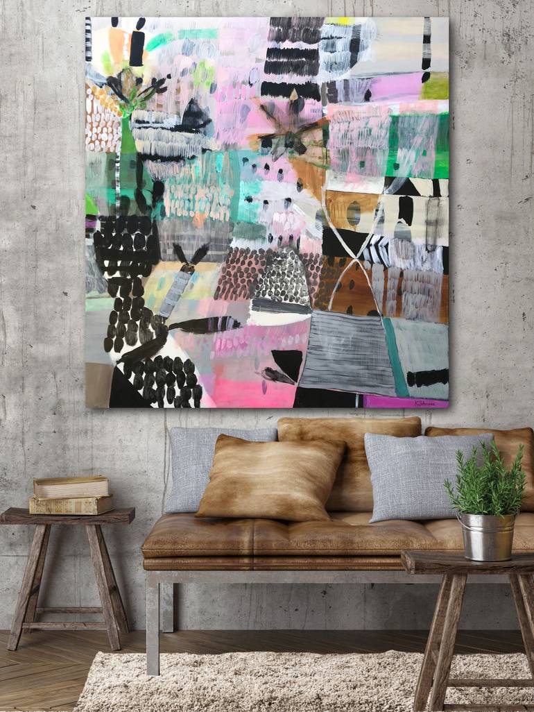 Original Modern Abstract Painting by Kaitlin Johnson