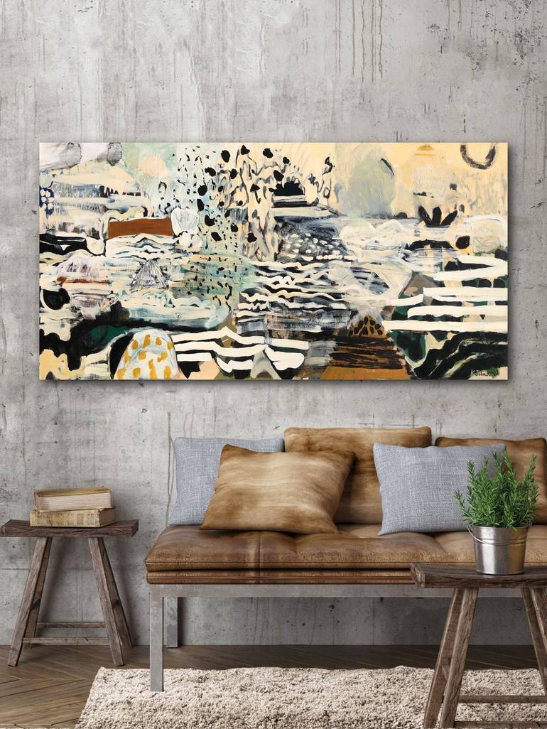 Original Impressionism Abstract Painting by Kaitlin Johnson