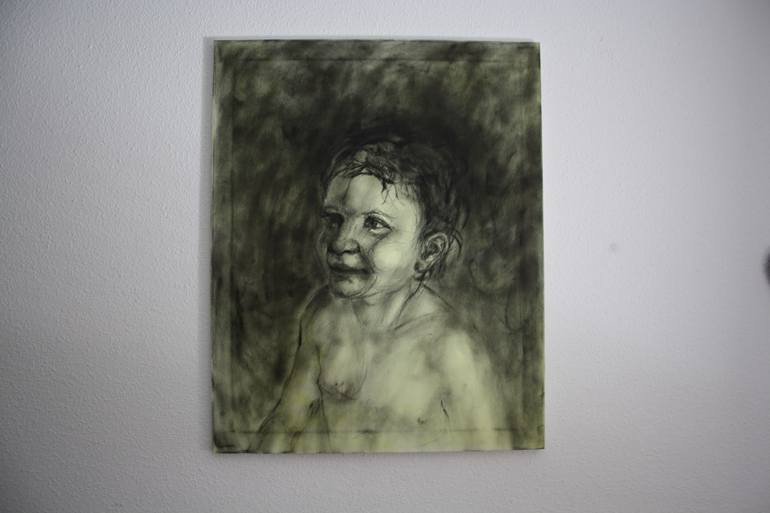 Original Expressionism People Painting by Oliver Plehn