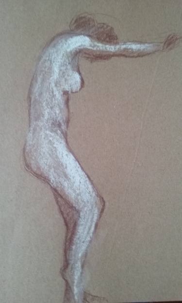 Print of Nude Drawings by Oliver Plehn
