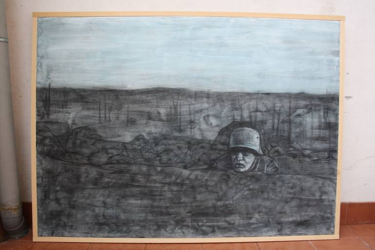 Original Expressionism Other Drawing by Oliver Plehn