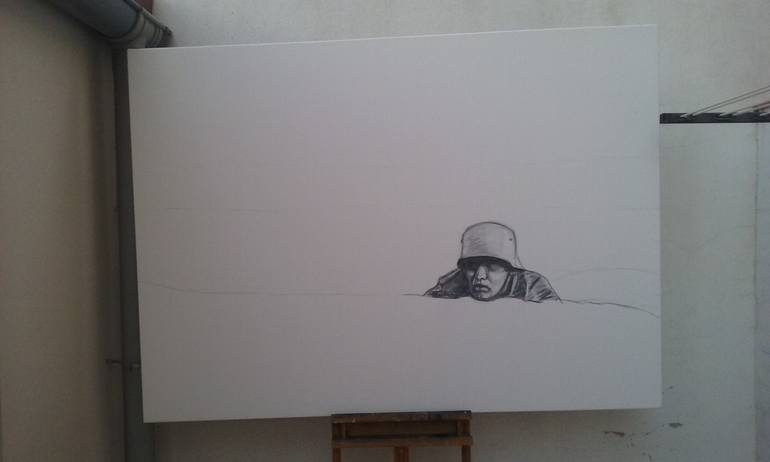 Original Expressionism Other Drawing by Oliver Plehn