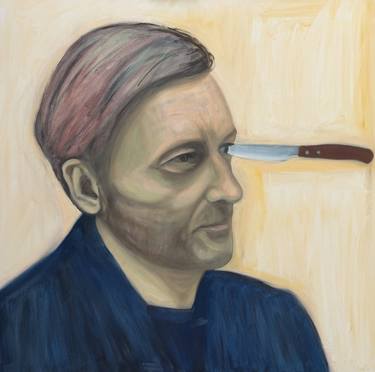 Original Conceptual Portrait Paintings by Oliver Plehn