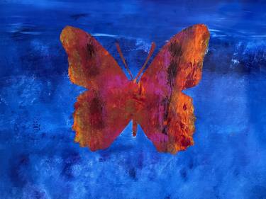 Original Conceptual Abstract Painting by Shelley Myers
