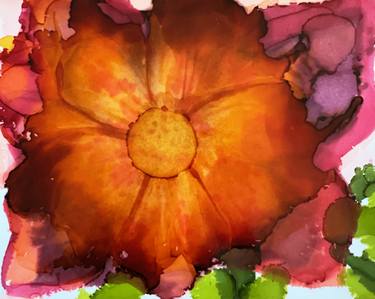 Original Abstract Expressionism Abstract Painting by Shelley Myers