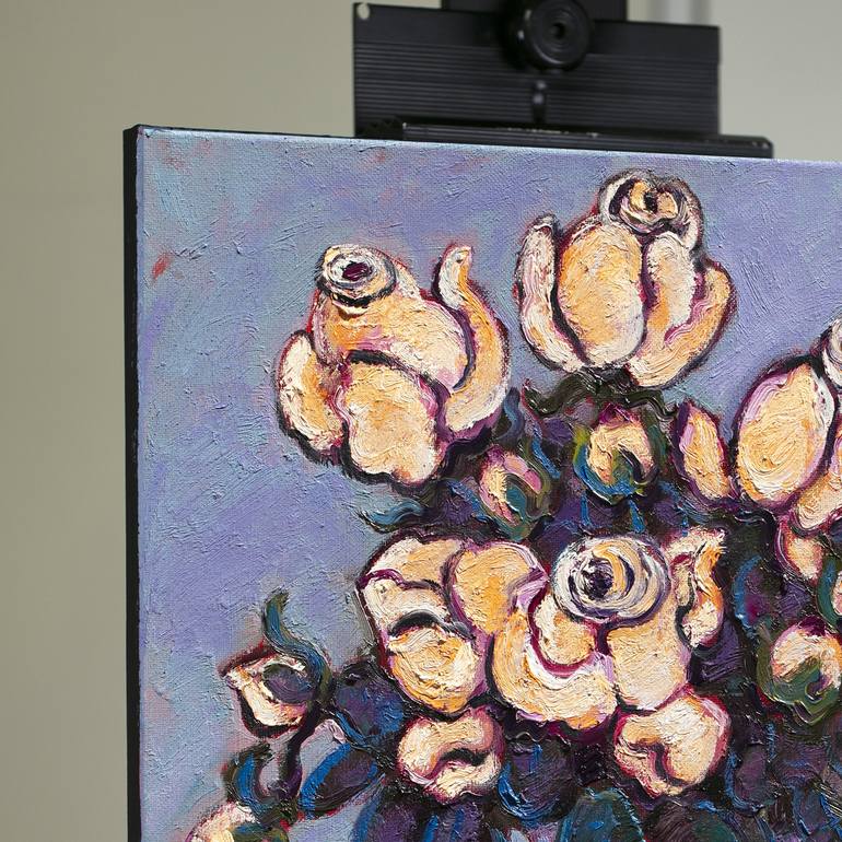 Original Floral Painting by Yelena  Sidorova