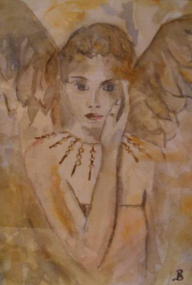 Original Figurative Women Painting by Pamela Berham