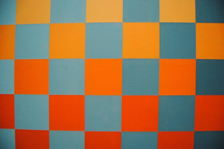 Original Geometric Painting by Jalid Melloul